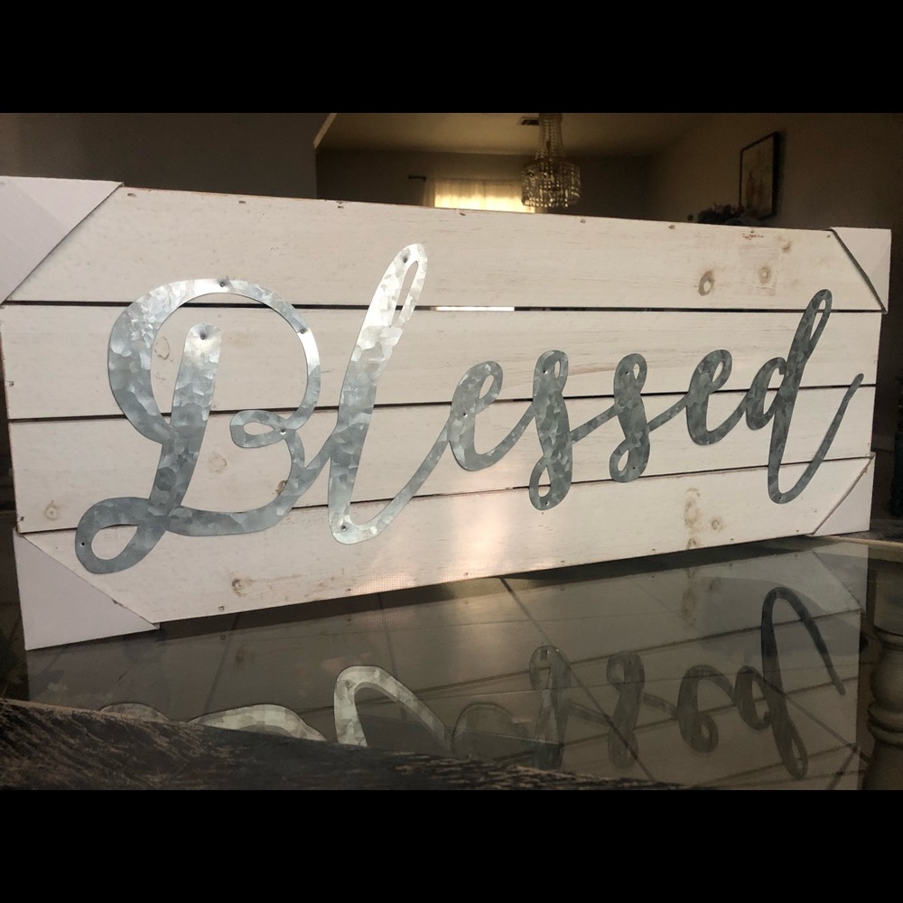 Blessed Wooden Wall Decor